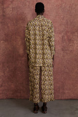 Vine Paisley Ruffle Set Natural