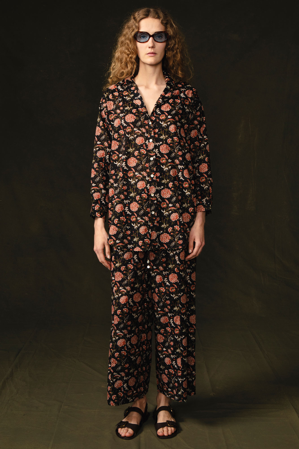 Chrysanthemum Printed Set Ink
