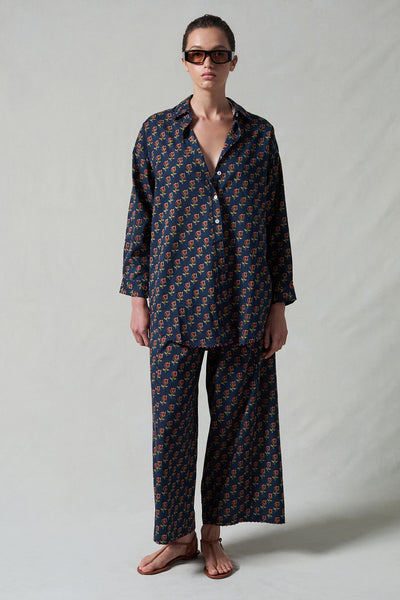 Rose Printed Set Midnight
