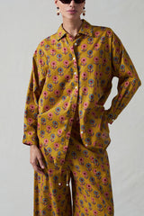 Sunflower Printed Set Mustard