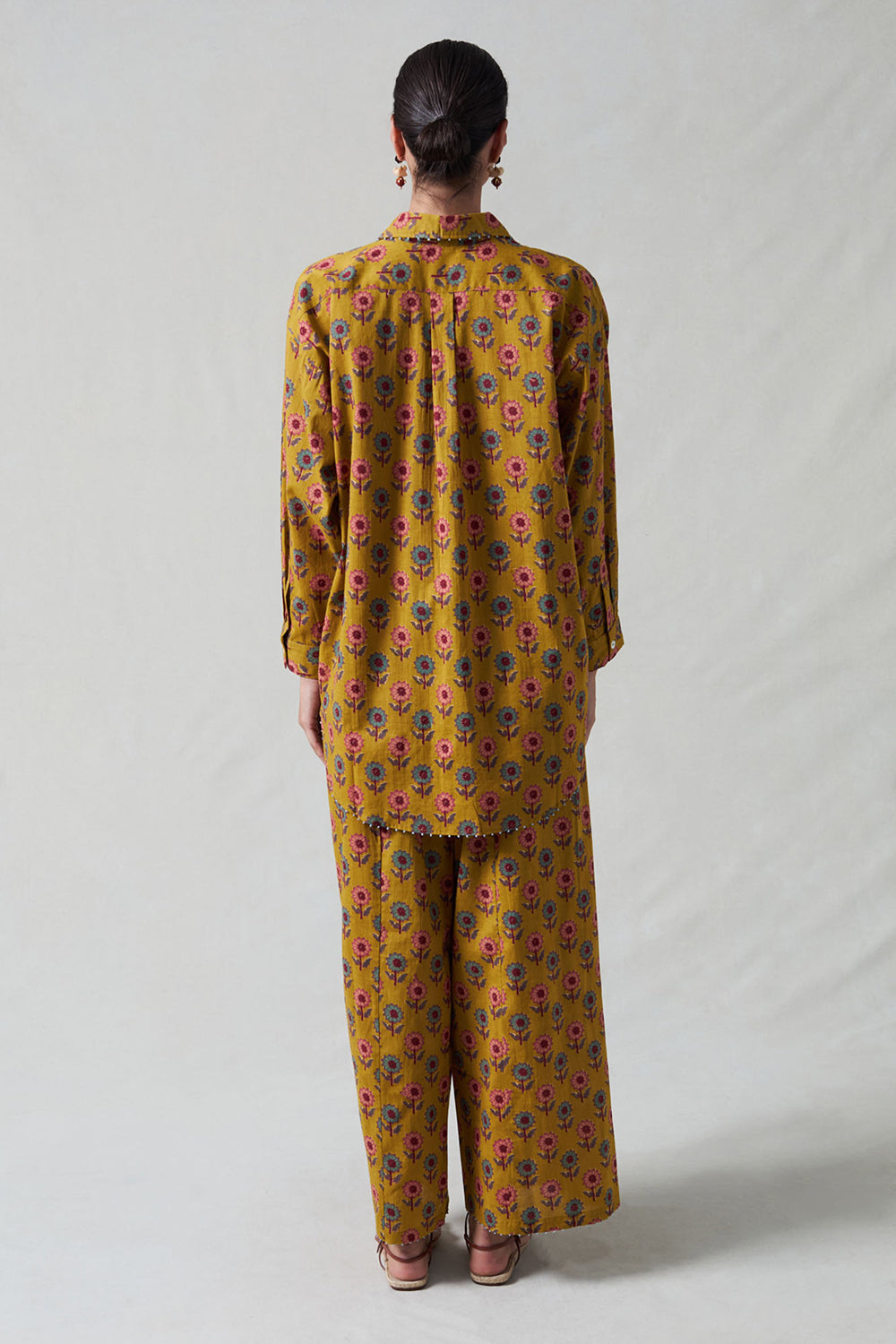 Sunflower Printed Set Mustard