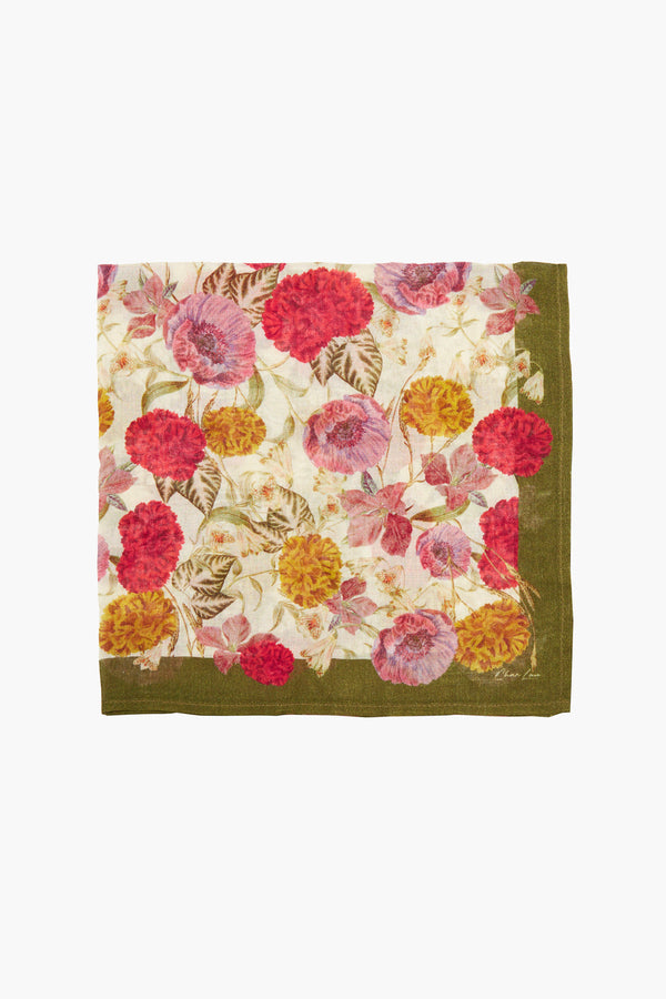 Bandana Marigold Overgrown Floral