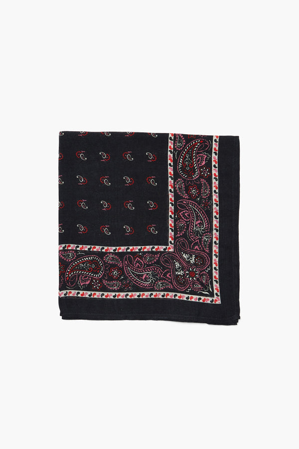 Bandana Black Paisley