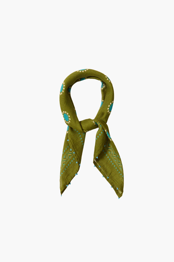 Sundial Dot Bandana Cardamom Seed