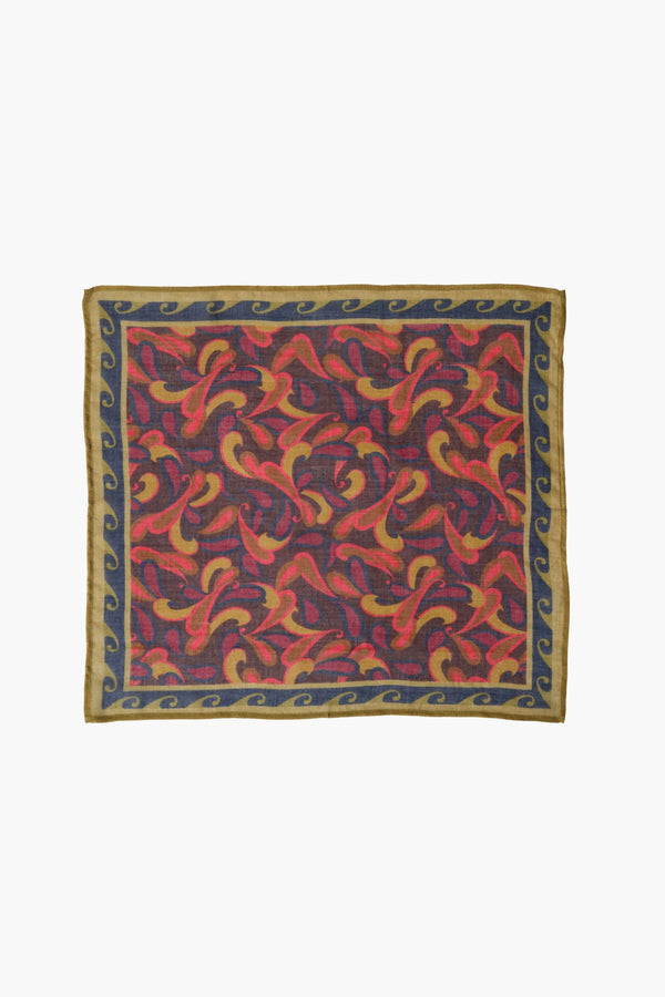 Paisley Bandana Chocolate