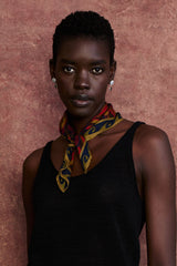 Paisley Bandana Chocolate