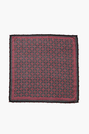 Beaded Floral Bandana Sapphire