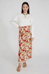 Rika Wrap Skirt Marigold