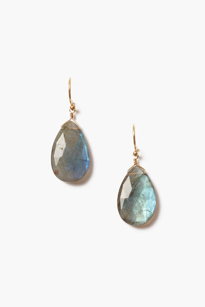 Yasmine Earrings Labradorite