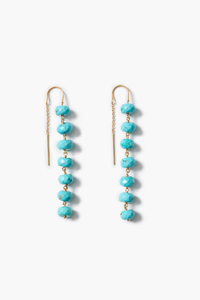 Ladder Earrings Turquoise