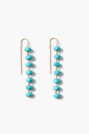 Ladder Earrings Turquoise