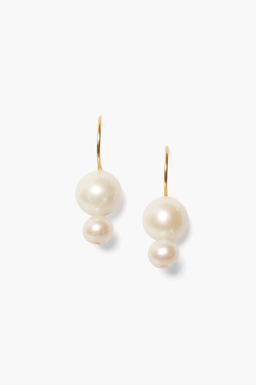 Phoebe Drop Earrings White Pearl – Chan Luu