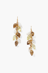Delphine Drop Earrings Natural Mix