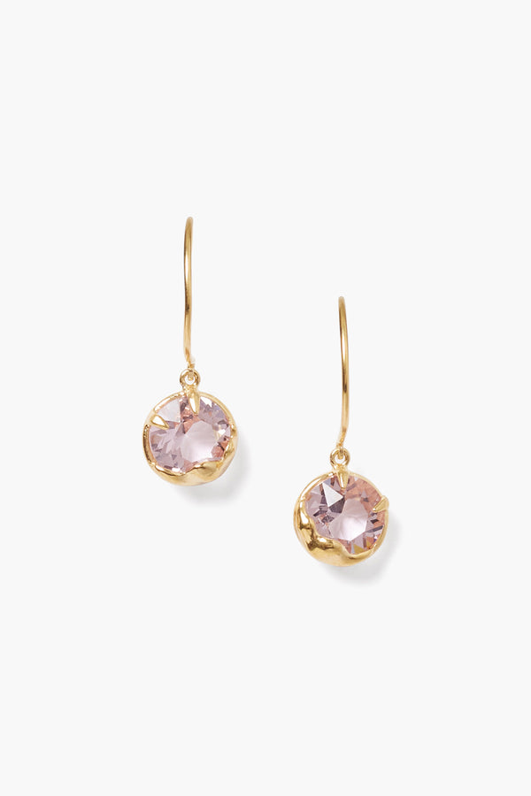 June Birthstone Earrings Alexandrite Crystal