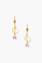 Fiona Drop Earrings Citrine Mix