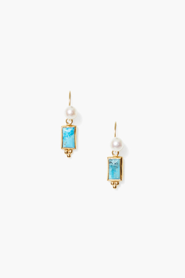 Clarey Earrings Turquoise