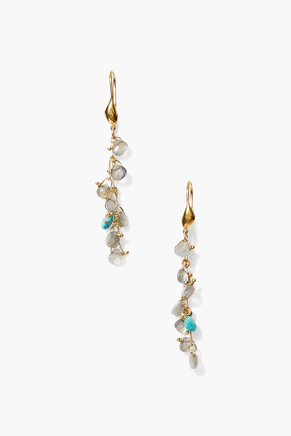 Pacifica Earrings Labradorite Mix – Chan Luu