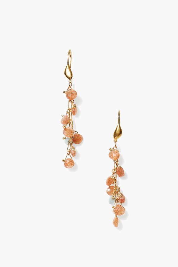 Pacifica Earrings Sunstone Mix