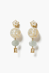 Sebastian Earrings White MOP Mix