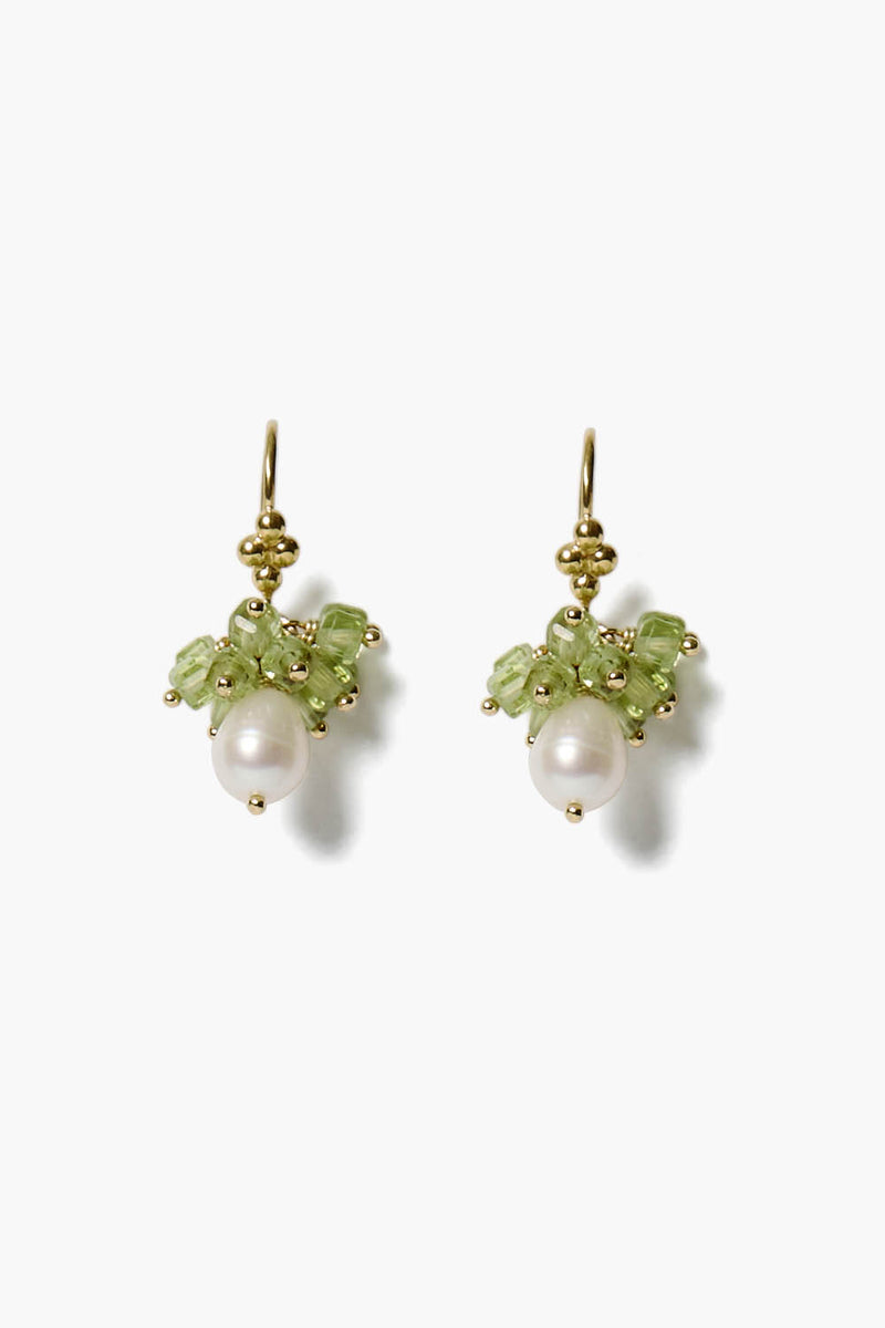 Firework Earrings Peridot