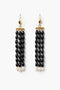 Regina Chandelier Earrings Onyx