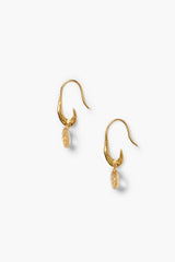 Gala Crescent Earrings Mini Citrine
