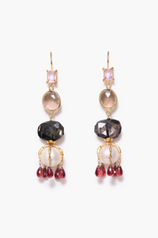 Lark Drip Earrings Multi