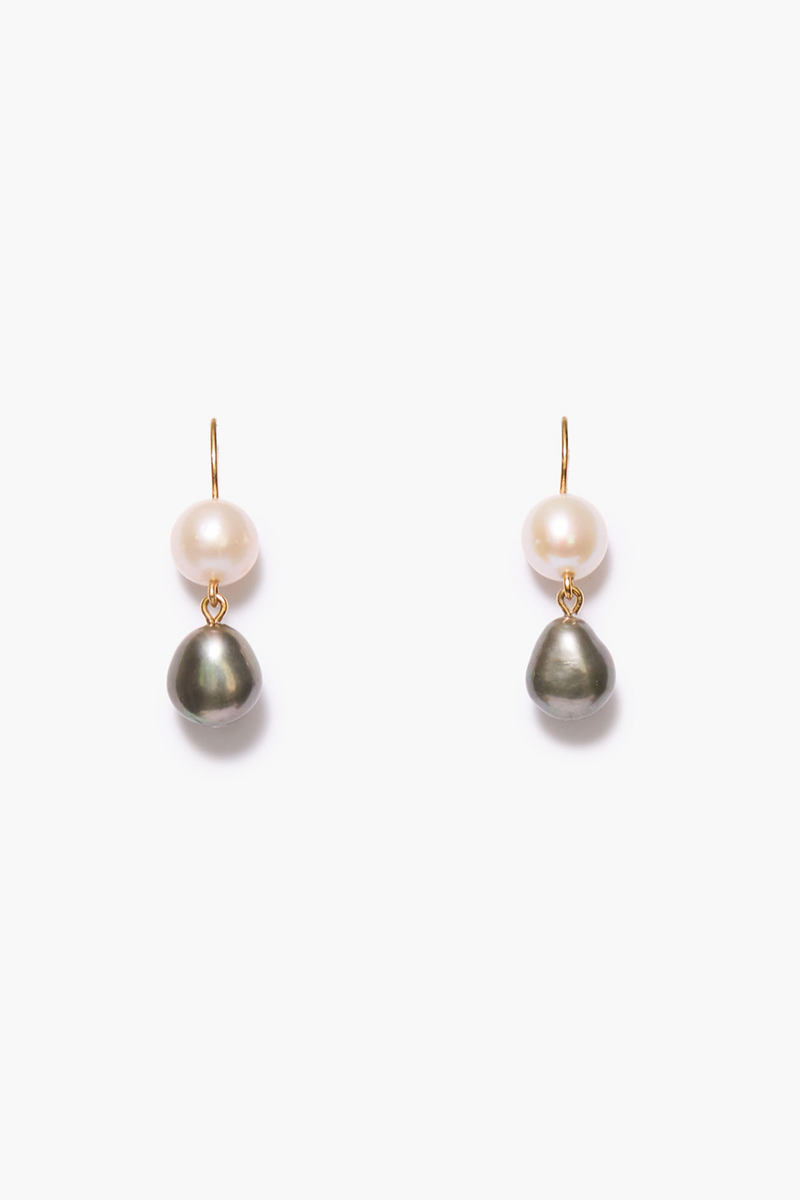 Ombre Pearl Earrings Multi