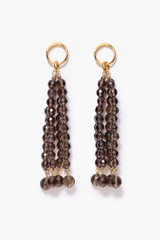 Pampille Earrings Smoky Quartz