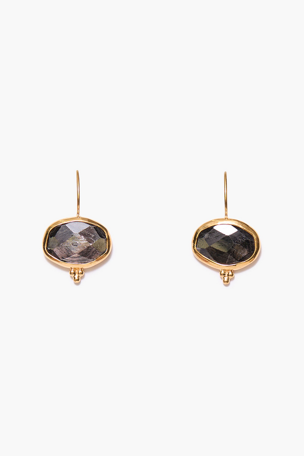 Horizon Earrings Hypersthene