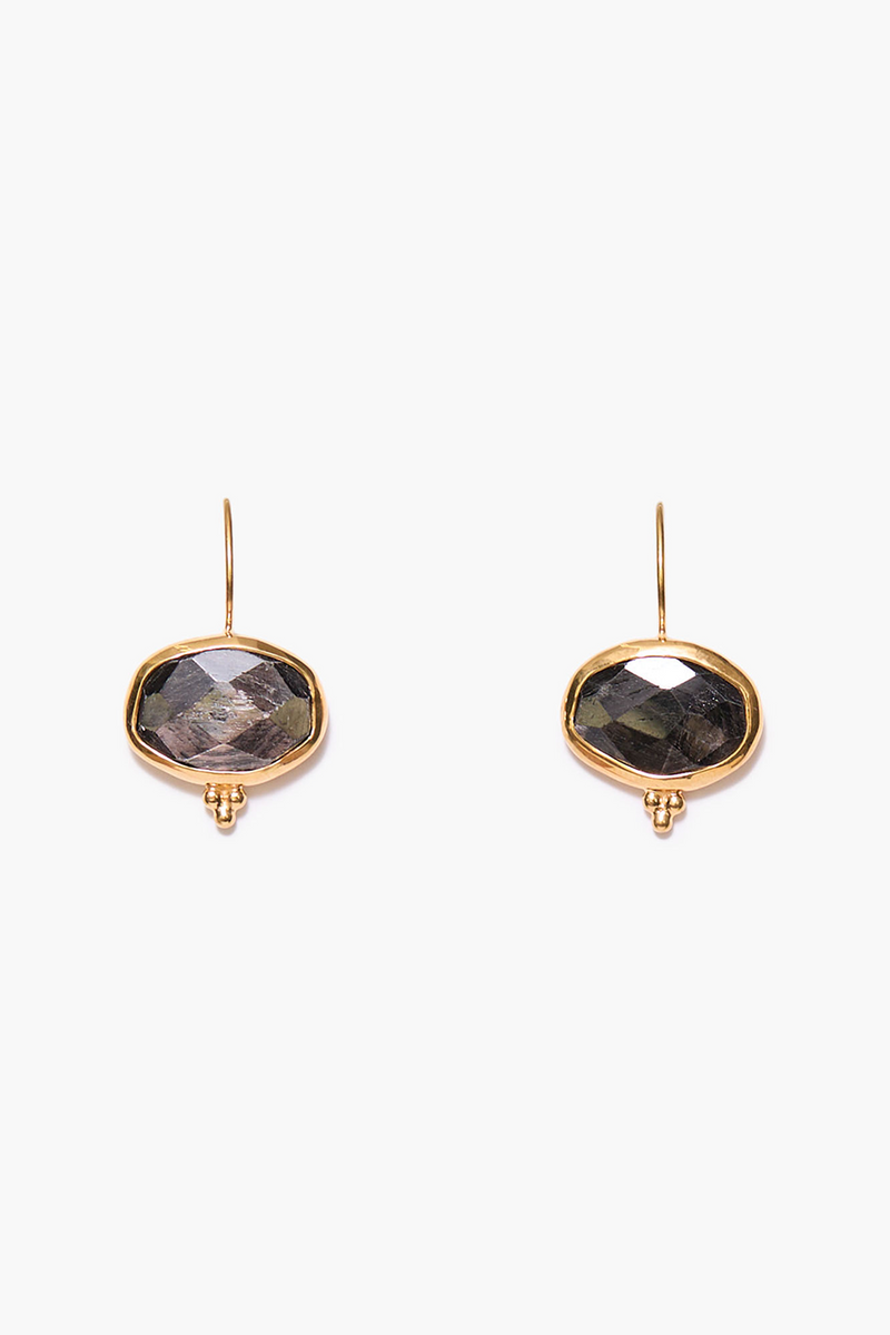 Horizon Earrings Hypersthene