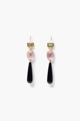 Scarab Earrings Multi