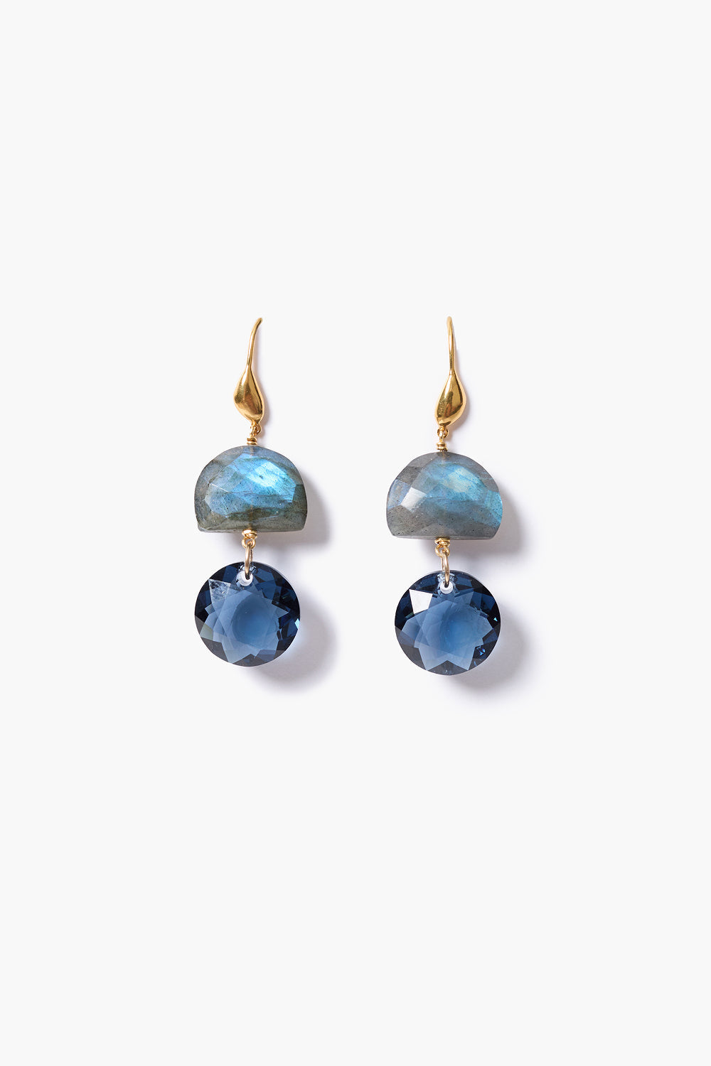 Labyrinth Duo Earrings Labradorite
