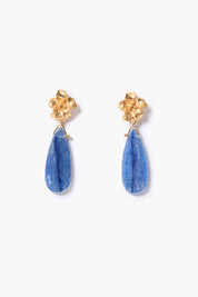 Hibiscus Drop Earrings Kyanite