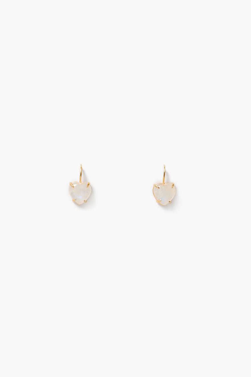Love Drop Earrings Moonstone