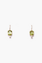Mini Chapel Earrings Peridot