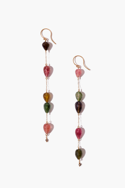 14k Raindrop Earrings