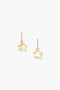 14k Stella Earrings Citrine