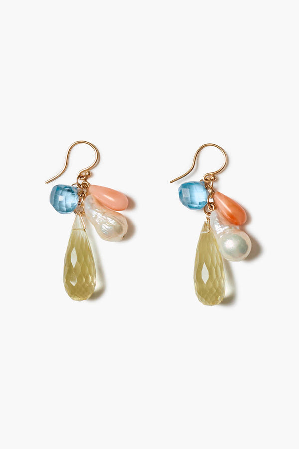 14k Oceana Earrings Multi