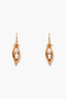 Peapod Earrings Gold