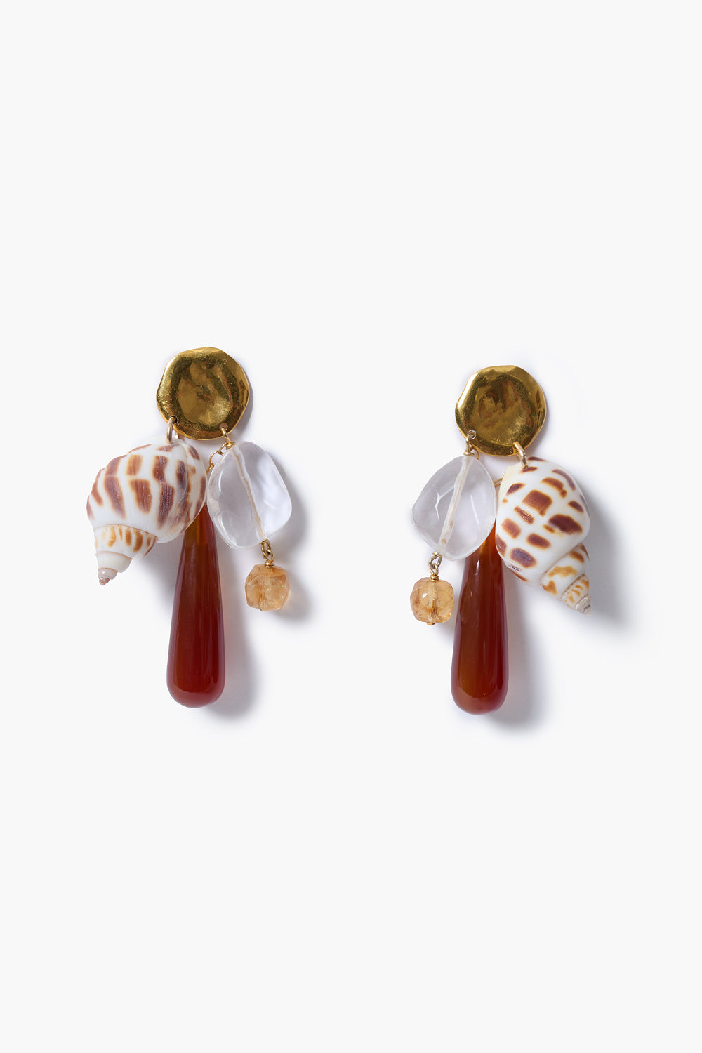 Shore Charm Earrings Sunset