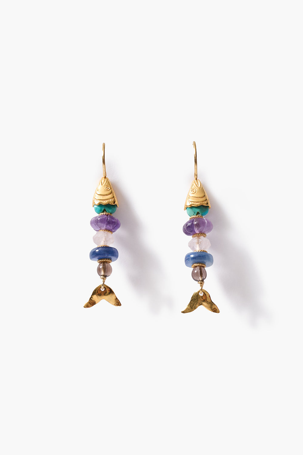 Mini Orris Earrings Multi