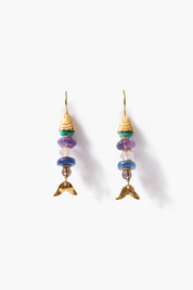 Mini Orris Earrings Multi