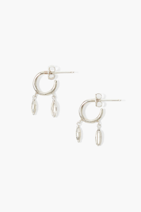 Suleyma Hoop Earrings Silver