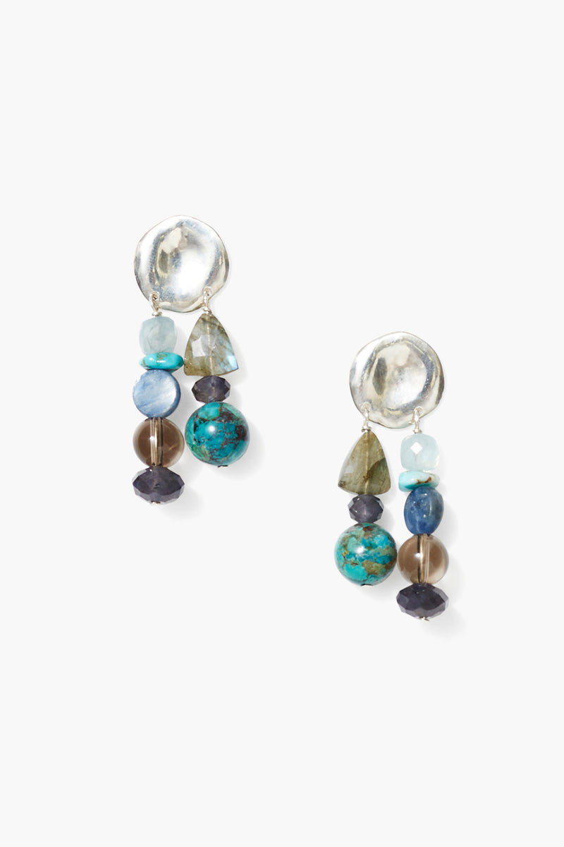 Harmony Earrings Blue Mix