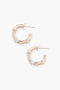 Sailor Puffy Hoops Silver