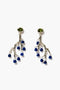 Branch Earrings Peridot Mix