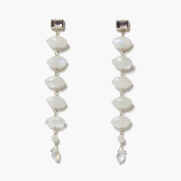 チャン・ルー Chan Luu Moonstone Cubism Earrings レディース Earrings Moonstone チャン・ルー Chan Luu Moonstone Cubism Earrings レディース
