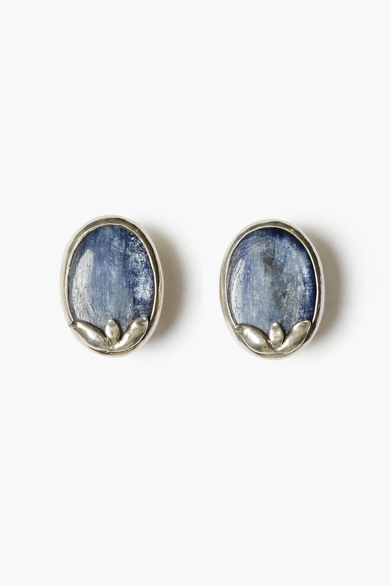 Juniper Clip-On Earrings Kyanite