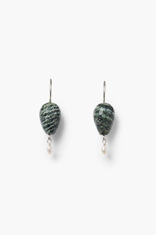 Jelly Bean Earrings Jasper
